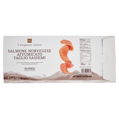 Salmone Norvegese Affumicato Taglio Sashimi Il Viaggiator Goloso